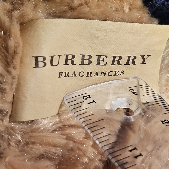 Burberry Fragrance Teddy Bear Plush Stuffed Animal Polo Shirt Logo 2010 Doll Toy - Picture 8 of 9